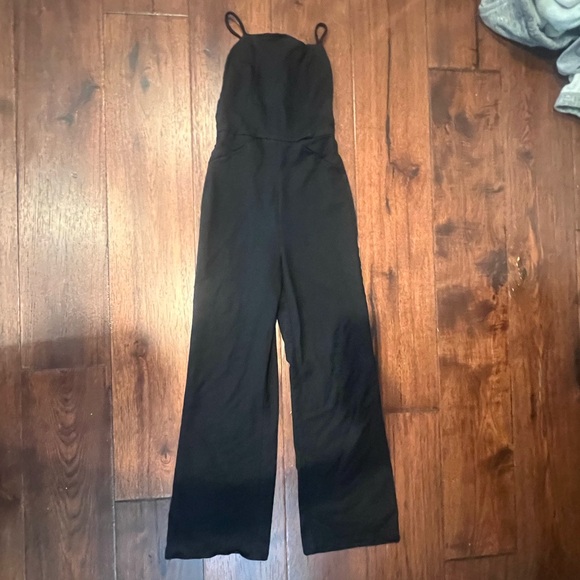 REFORMATION WOMEN’S ANDERSON HALTER JUMPSUIT, SIZE US 0-2, BLACK - Picture 7 of 13